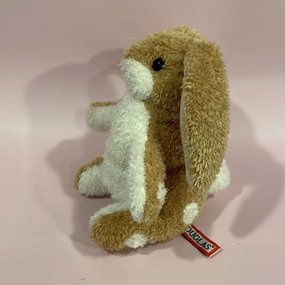 2015 Douglas Velveteen Rabbit Plush Bunny Armand Eisen 7" Tan White Spots Toy - Picture 2 of 7